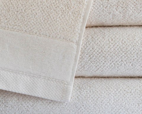 Ręcznik Vito 50x90 kremowy frotte bawełniany 550g/m2 Ręcznik Vito 50x90 kremowy frotte bawełniany 550g/m2