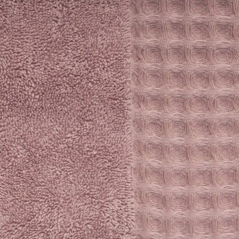 Ręcznik Avinion 50x90 liliowy frotte z ozdobną bordiurą z wzorem wafla 500 g/m2 Terra Collection Eurofirany Ręcznik Avinion 50x90 liliowy frotte z ozdobną bordiurą z wzorem wafla 500 g/m2 Terra Collection Eurofirany
