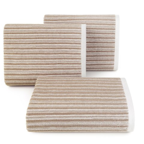 Ręcznik Seville 1 50x90 kremowy beżowy frotte z dodatkiem nici z recyklingu 480 g/m2 Terra Collection Eurofirany Ręcznik Seville 1 50x90 kremowy beżowy frotte z dodatkiem nici z recyklingu 480 g/m2 Terra Collection Eurofirany