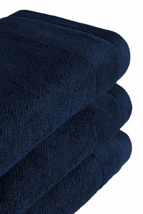 Ręcznik Vito 50x90 granatowy frotte bawełniany 550 g/m2 Ręcznik Vito 50x90 granatowy frotte bawełniany 550 g/m2