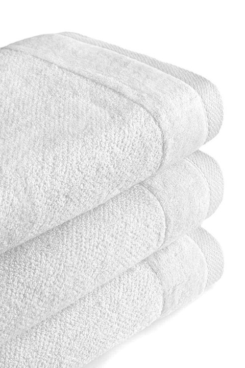 Ręcznik Vito 70x140 biały frotte bawełniany 550 g/m2 Ręcznik Vito 70x140 biały frotte bawełniany 550 g/m2