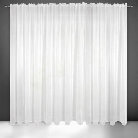 Firana gotowa lucy na taśmie 200x270 cm biały