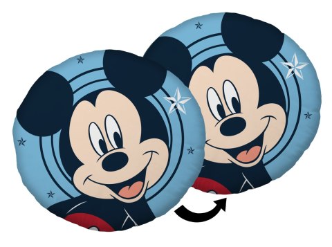 Poduszka dekoracyjna 40 cm Mickey Stars Myszka Miki niebieska polarowa kształtka przytulanka Poduszka dekoracyjna 40 cm Mickey Stars Myszka Miki niebieska polarowa kształtka przytulanka
