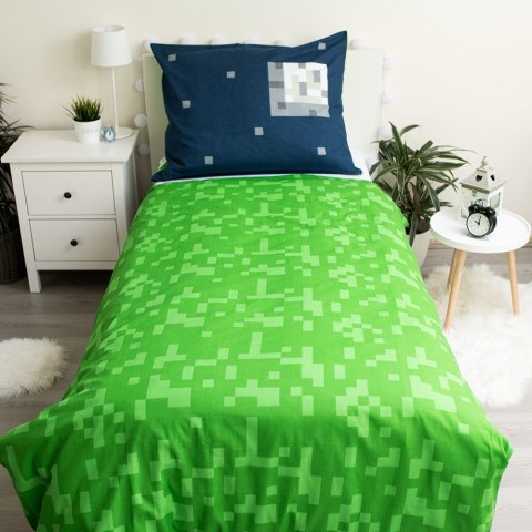 Pościel bawełniana 140x200 Minecraft 1216 Sssleep Tight poszewka 70x90 JF 02 Pościel bawełniana 140x200 Minecraft 1216 Sssleep Tight poszewka 70x90 JF 02