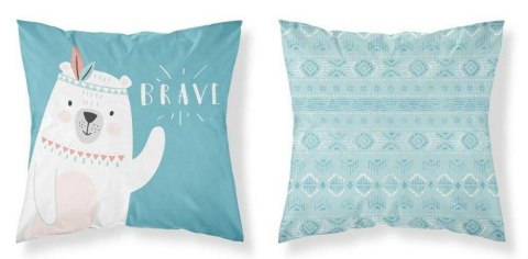 Poszewka bawełniana 40x40 miś turkusowa 3960 A Mayamoo 105 Poszewka bawełniana 40x40 miś turkusowa 3960 A Mayamoo 105