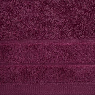 Ręcznik Damla 30x50 amarantowy frotte 500 g/m2 Eurofirany