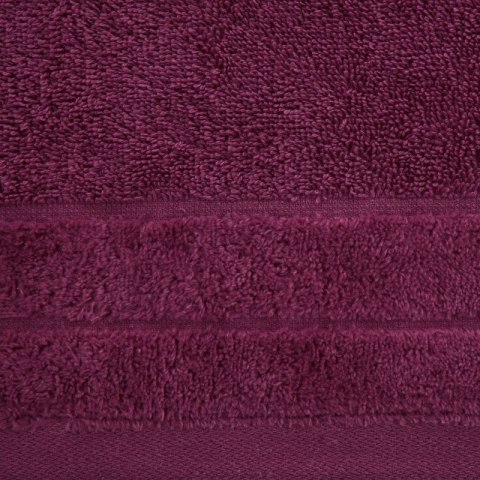 Ręcznik Damla 30x50 amarantowy frotte 500 g/m2 Eurofirany