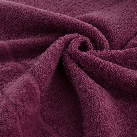Ręcznik Damla 30x50 amarantowy frotte 500 g/m2 Eurofirany