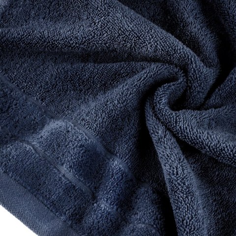 Ręcznik Damla 30x50 granatowy frotte 500 g/m2 Eurofirany