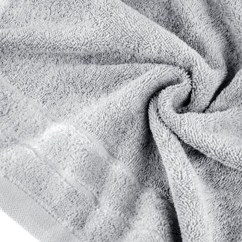 Ręcznik Damla 30x50 srebrny frotte 500 g/m2 Eurofirany