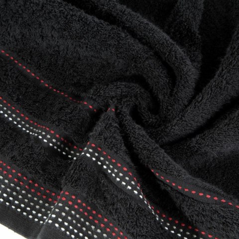 Ręcznik Pola 30x50 21 czarny frotte 500 g/m2 Eurofirany