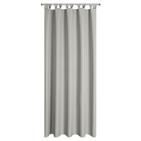 Zasłona gotowa 155x220 Garden srebrna do ogrodu wodoodporna mocowana na szelki/rzep Eurofirany Zasłona gotowa 155x220 Garden srebrna do ogrodu wodoodporna mocowana na szelki/rzep Eurofirany