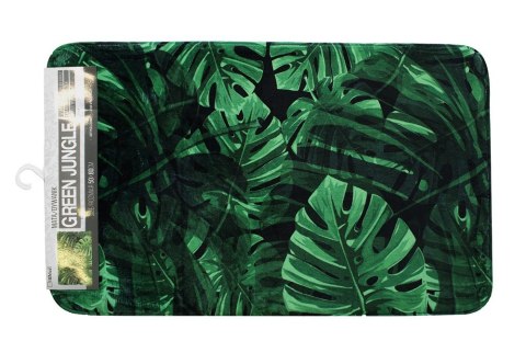 Dywanik mata 50x80 Jungle zielony liście Home 2023 Dywanik mata 50x80 Jungle zielony liście Home 2023