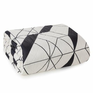 Narzuta dekoracyjna 220x240 Geo 1 kremowa czarna geometryczna D91 A
