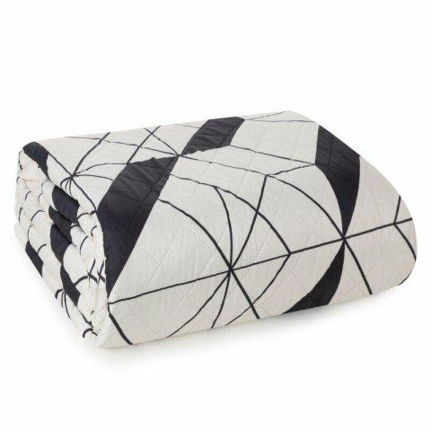 Narzuta dekoracyjna 220x240 Geo 1 kremowa czarna geometryczna D91 A