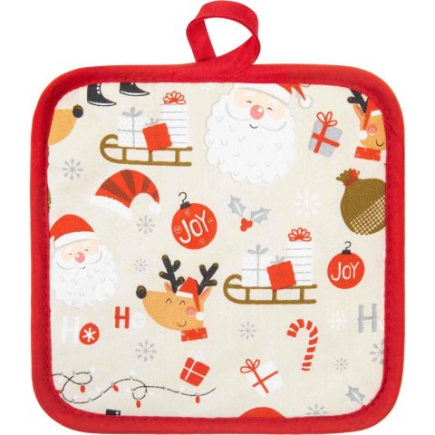 Podkładka kuchenna 18x18 Santa pod garnek chwytak Podkładka kuchenna 18x18 Santa pod garnek chwytak