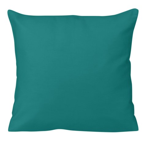 Poszewka satynowa 40x40 turkusowa ciemna 042 jednobarwna Darymex