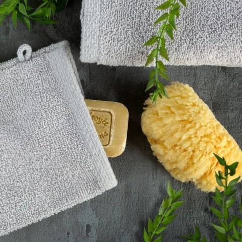 Ręcznik myjka Gładki 1 16x21 34 bordowy rękawica kąpielowa 400 g/m2 frotte Eurofirany