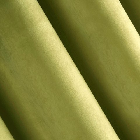 Zasłona 140x250 oliwkowa welurowa gotowa na przelotkach Pierre Cardin 1